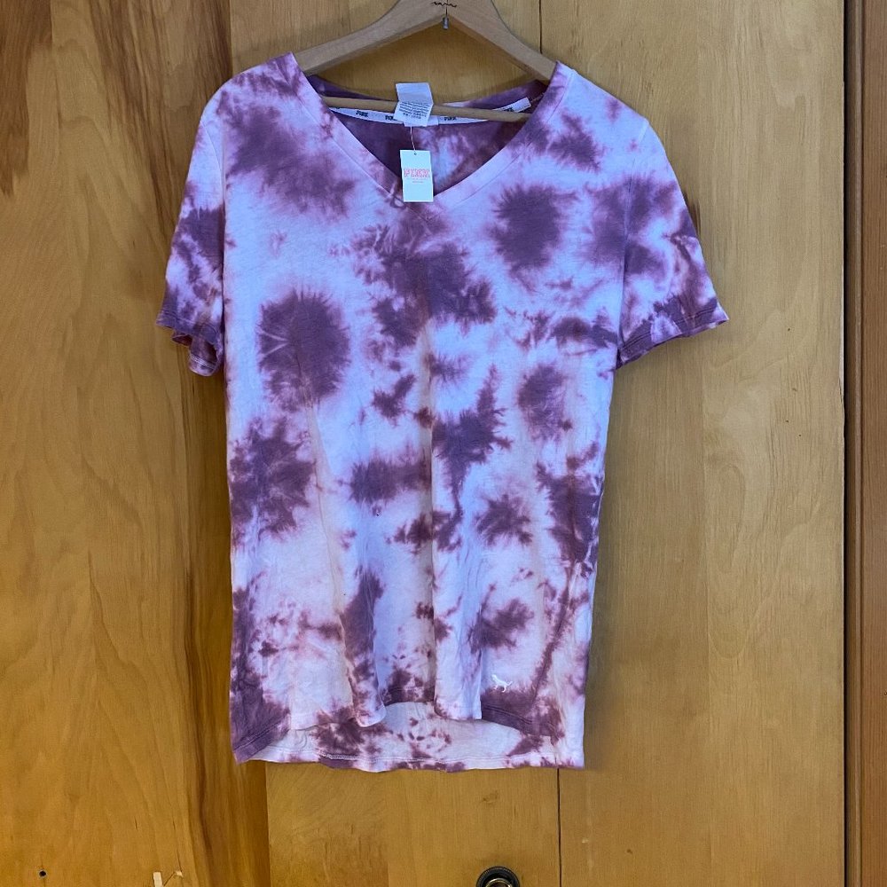 PINK Tie-Dye T-Shirt